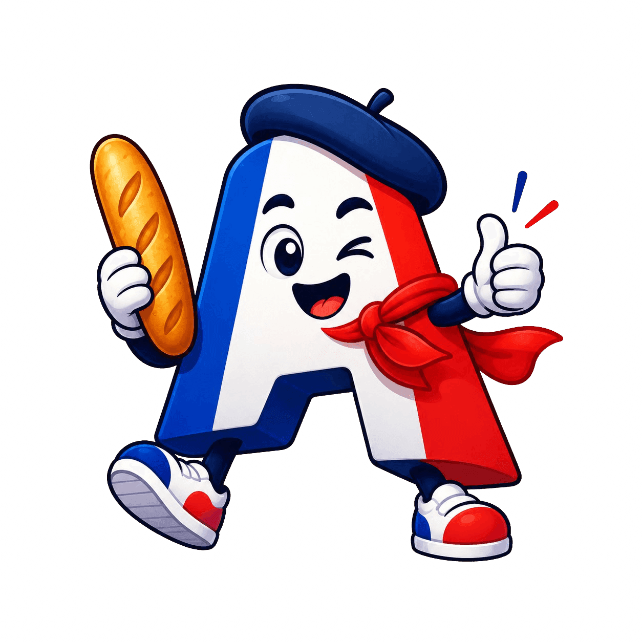 La mascotte Âmetricolore