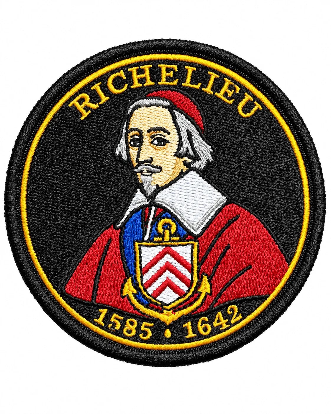 Écusson Brodé « Richelieu » – 1585 • 1642