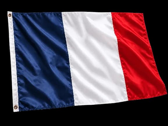 Drapeau Français - Double Face